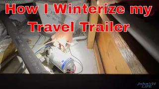 How I winterize my Travel Trailer at home DIY Winterizing #winter #diy