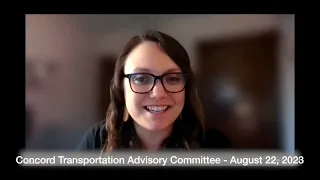 Concord Transportation Advisory Committee August 22, 2023