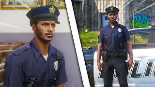 My First Day as a Police Officer on GTA 5 RP! The City Made Me Corrupt! | GTA RP