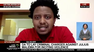 EFF responds to DA's criminal charges against Julius Malema: Sinawo Tambo