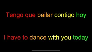 “Despacito” by Luis Fonsi & Daddy Yankee (lyrics in Spanish / English)