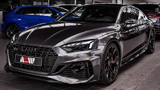 AMAZING LOOKING 2023 Audi RS5 Competition Plus - Sound, Interior and Exterior details