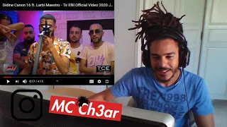 Didine Canon 16 ft. Larbi Maestro - طير الليل Tir Ellil (ردة فعل تونسي 🇩🇿🇹🇳)  | Ch3ar Reaction