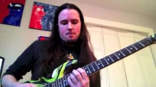 Megadeth Sweating Bullets guitar solo cover - Bare Knuckle Aftermath 7 - Kemper Profiler-metal