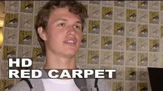 Divergent: Comic-Con 2013 Ansel Elgort "Caleb Prior" Interview | ScreenSlam