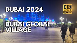 Unveiling Dubai Global Village: A Silent Walking Tour Adventure (4K HDR 60 FPS)