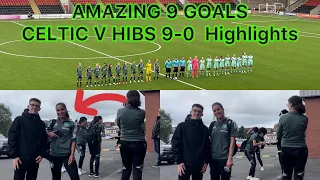 CRAZY SCENES CELTIC V HIBS 9-0 (HIGHLIGHTS)