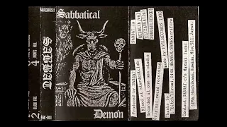 Sabbat - Sabbatical Demon (1990) Full Demo