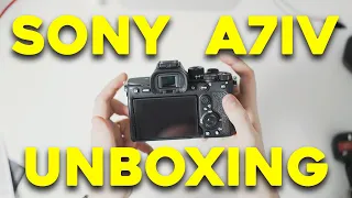 SONY A7IV UNBOXING - First Thoughts & Impressions