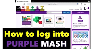 Purple Mash Log In Guide