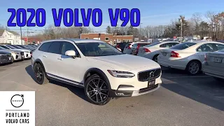 2020 Volvo V90 T6 Cross Country / Walkaround with Heather