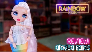 Rainbow High Fantastic Fashion Amaya Raine Doll Review! (Project Rainbow)