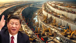China Spends 72 Billion Yuan to Build the World's Largest Canal, Causing the U.S.  to Worry