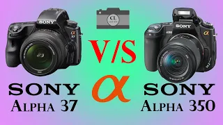Sony Alpha 37 vs Sony Alpha 350