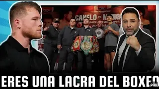 Canelo Alvarez Arremete y Le Da Una Humillada Descomunal a Óscar De La Hoya.