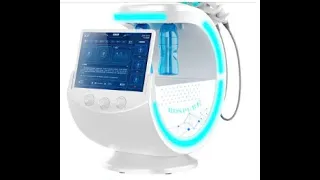 7 in 1 skin analyzer smart blue ice skin management system