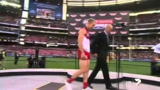 2012 AFL Grand Final Post Match Ceremony -PART 1-