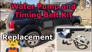 Timing Belt Kit & Water Pump Replacement - Honda 3.5 J35 - Saturn Vue / Odyssey / Pilot