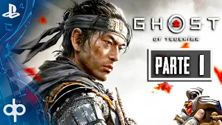 GHOST OF TSUSHIMA Gameplay Español Parte 1 PS4 PRO | Prologo Ghost of Tshushima