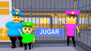 Escapa Del Familia de la policía de Boris en Roblox | Obby