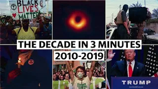 The past decade in three minutes