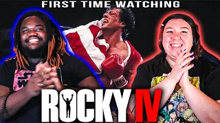 Rocky IV (1985) MOVIE REACTION!! - TRUE MADNESS!