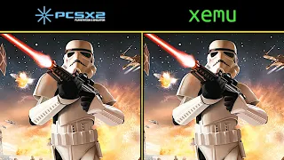 Star Wars Battlefront (2004) | PCSX2 vs Xemu Comparison | PS2 / Xbox