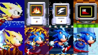 Sonic Mania: All Powerups Origins