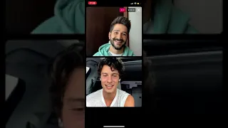 Shawn Mendes instagram live with Camilo 14.07.21.