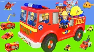 Fire Truck Toys : Fireman Sam Toy Vehicles for Kids