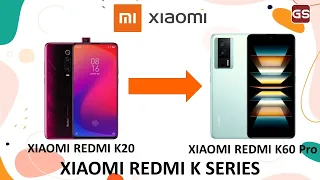 All Xiaomi Redmi K Series Evolution 2019-2023 | All Generations Xiaomi Redmi K Series Phones