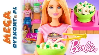 BARBIE DOMOWY MAKARON 🍝 GHK43 🍝 Barbie kucharka 🍝 MegaDyskont