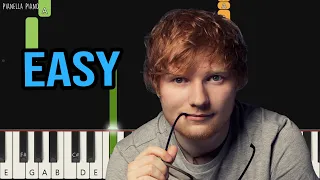 Ed Sheeran - Thinking Out Loud | EASY Piano Tutorial by Pianella Piano