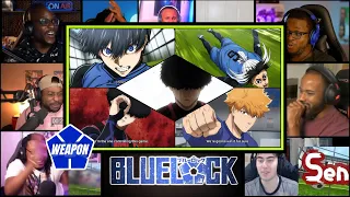 ⚽Premonition and Intuition || Blue Lock Ep 4 || Reaction Mashup