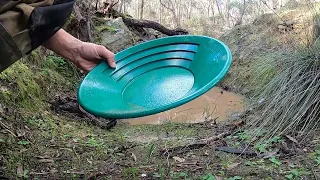 Test Panning In The Secret Gully To Find a New High Banking Spot