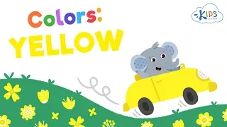 What Color is Yellow? | Learning Colors for Toddlers, Preschool and Kindergarten | Kids Academy