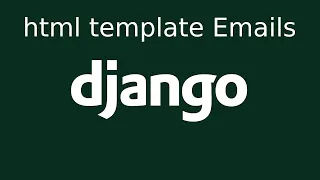 Отправка html Emails на основе шаблонов в Django