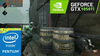 Hunt Showdown + Discord Türkçe Oynanış : GeForce GTX 1050 Ti 4GB + İntel Pentium G4560