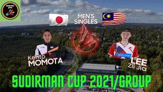 [highlight] Group/Kento Momota  vs Lee Zii Jia | Sudirman Cup 2021 |桃田賢斗VS李梓嘉