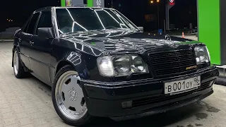 Обзор на легендарный w124 e500 волчок. Волк в овечей шкуре! Легенда 90-ых