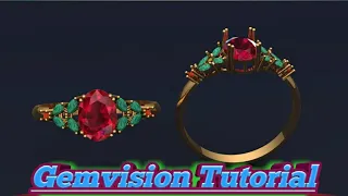 how to make a ring with matrix 7 8 9/gemvision ring tutorial/matrix 9 ring/cad cam ring design/ring