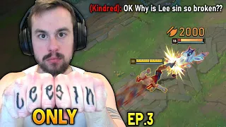 How to STOMP Gold/Plat Elo with Lee Sin | ONLY Lee Sin to Masters ep. 3
