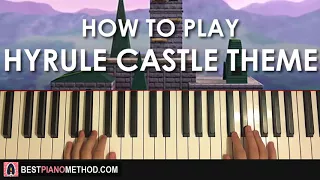 HOW TO PLAY - Zelda Main Theme (Piano Tutorial Lesson)