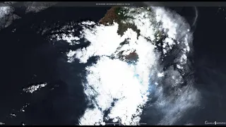 Satellite Imagery Shows La Palma Volcanic Eruption