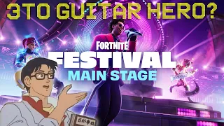 FORTNITE FESTIVAL Главная сцена. Исполнение желаний на сцене