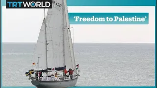 'Freedom for Palestine' flotilla aimed to break Israel's Gaza blockade arrives in Britain