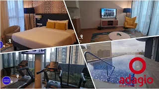 O ADAGIO APARTHOTEL TOUR  | STUDIO APART AND ONE BEDROOM APART IN DUBAI, DEIRA | TRAVEL VLOGS