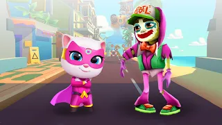 WHO IS THE BEST? TALKING ANGELA HERO vs JAKE ZOMBIE from SUBWAY SURFERS!??