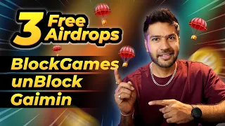 3 Free Airdrops 🪂| Easy tasks