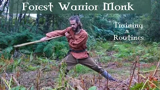 Forest Warrior Monk Training - Staff Martial Arts, Archery, Fitness & Focus